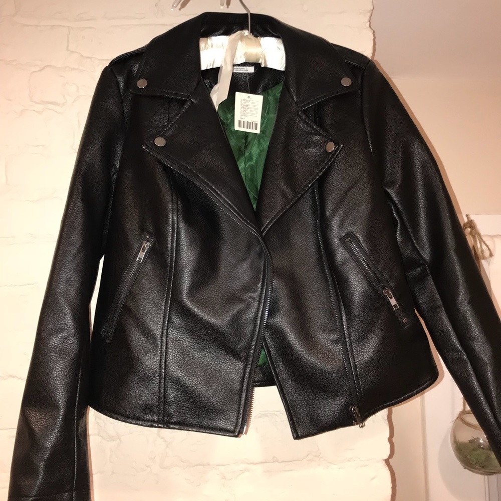Urban Outfitters Leather Jacket NWT